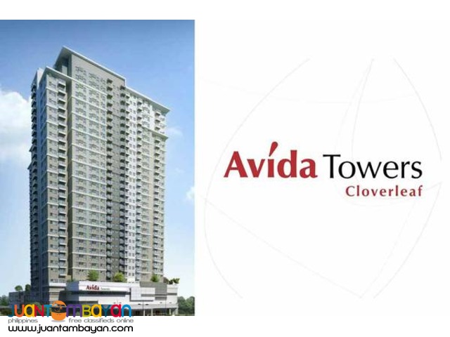 pre selling studio condo Avida Towers Cloverleaf Quezon City