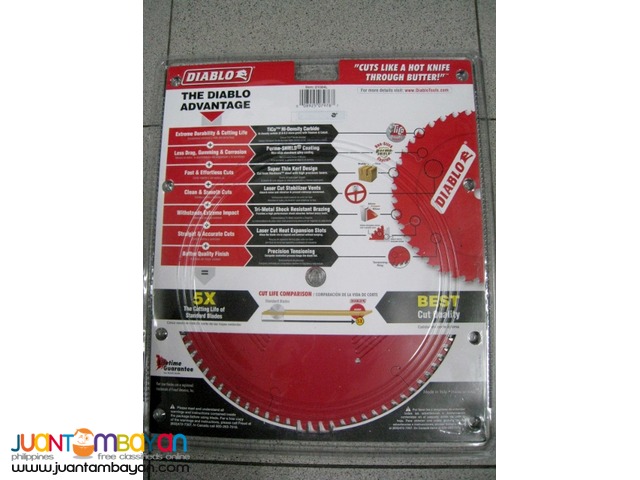 Freud D1084L 10-inch Diameter 84t TCG Saw Blade with 5/8-inch Arbor