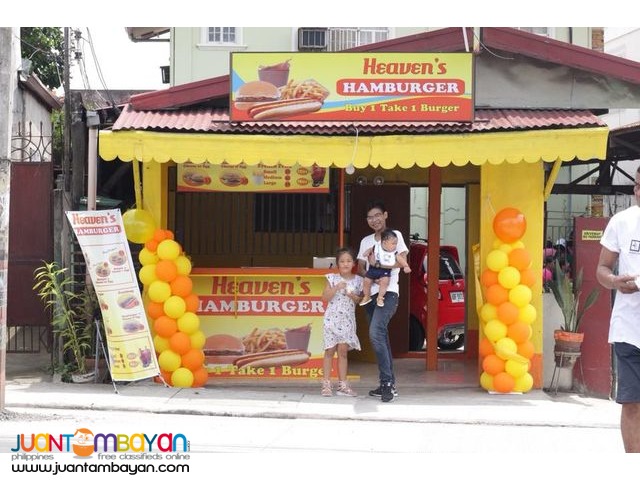 Heavens Hamburger foodcart or foodstall for franchise