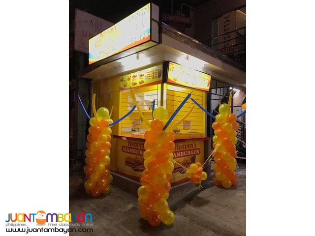 Heavens Hamburger foodcart or foodstall for franchise