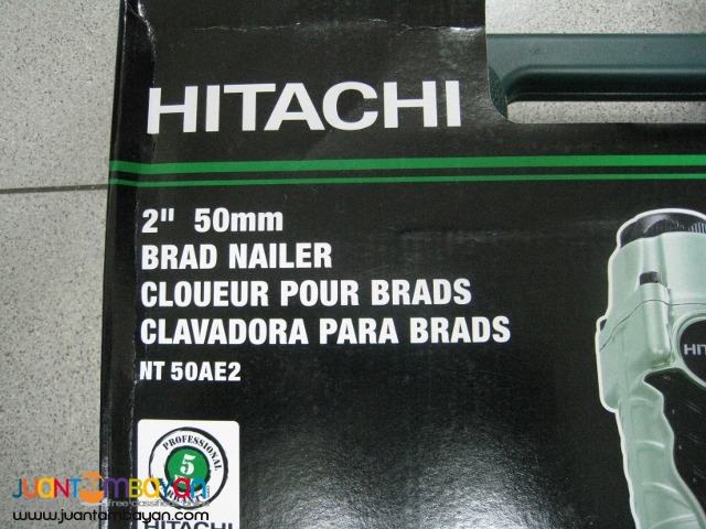 Hitachi NT50AE2 18-Gauge 5/8-inch to 2-inch Brad Nailer