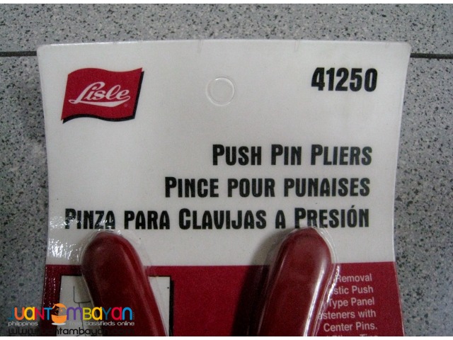 Lisle 41250 Push Pin Pliers