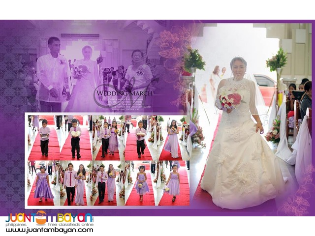 Wedding photographer sta maria with same day edit