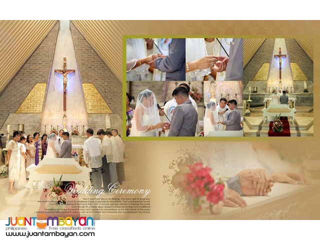 Wedding photographer sta maria with same day edit