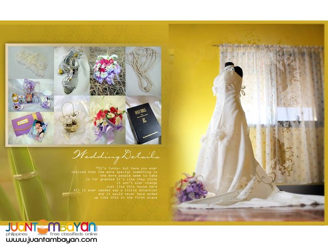 Wedding photographer sta maria with same day edit