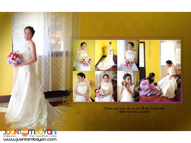 Wedding photographer sta maria with same day edit