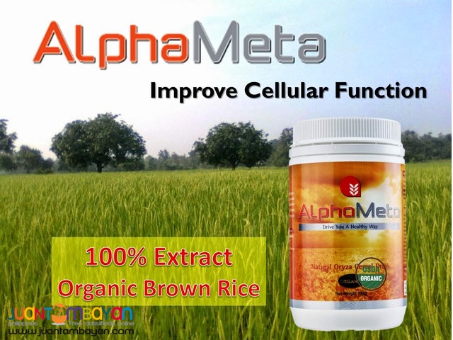 alphameta best for diabetic and hypertensive pure organic brown rice