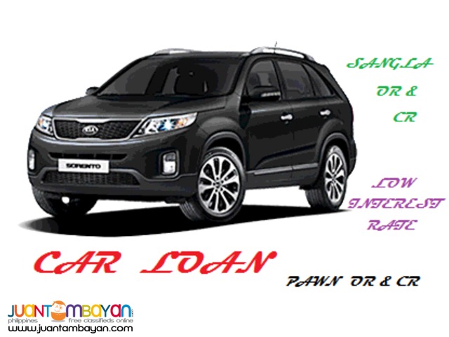 Sangla Pawn OR CR as collateral Car loan Sangla Pawn OR CR as collateral Car loan