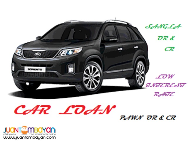 Sangla Pawn OR CR as collateral Car loan