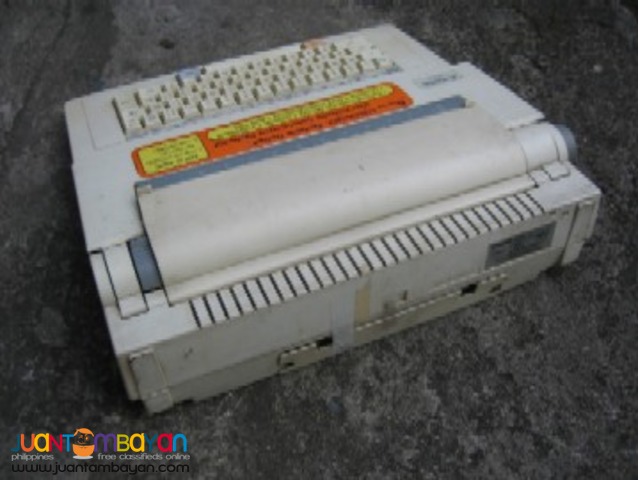 Canon electric typewriter (defective)