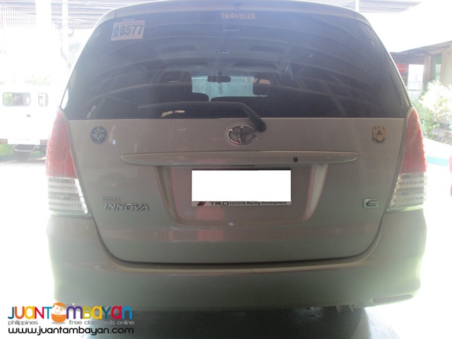 Innova for Rent either with driver or self-driven