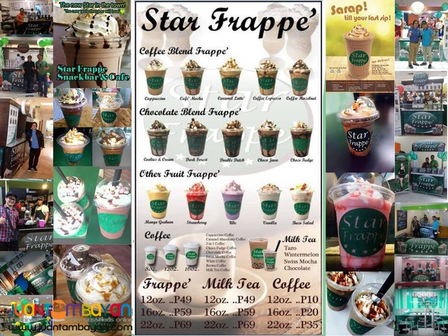 Star Frappe Food Cart Franchise Kiosk 99k only 0917-1254451