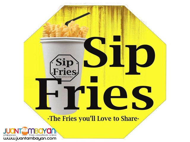 Sip Fries Food Cart Franchise Promo 0917-1254451/ 0939-9163425