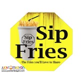 Sip Fries Food Cart Franchise Promo 0917-1254451/ 0939-9163425
