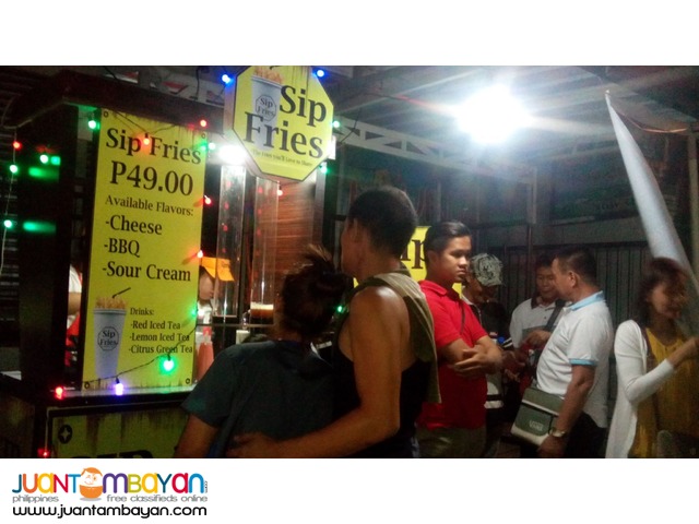 Sip Fries Food Cart Franchise Promo 0917-1254451/ 0939-9163425