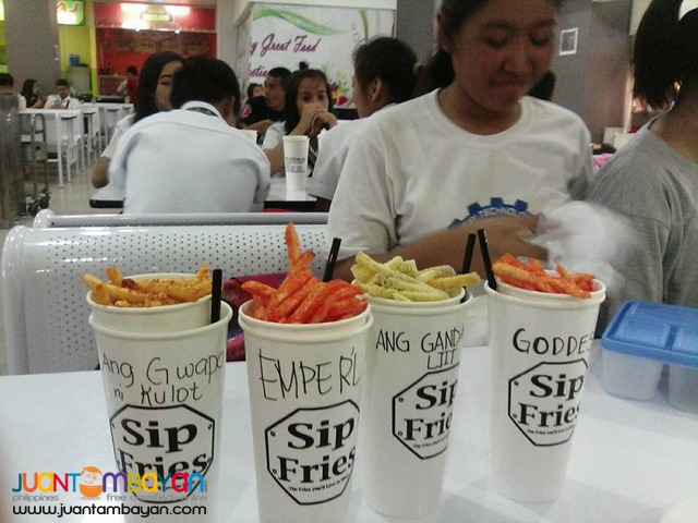 Sip Fries Food Cart Franchise Promo 0917-1254451/ 0939-9163425