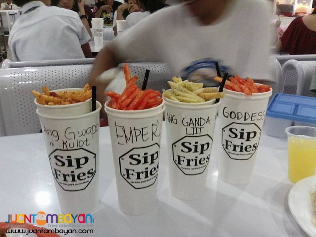 Sip Fries Food Cart Franchise Promo 0917-1254451/ 0939-9163425