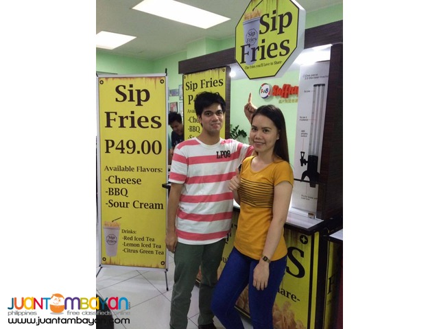 Sip Fries Food Cart Franchise Promo 0917-1254451/ 0939-9163425