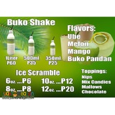 Buko Fresh and Ice Scramble 0917-1254451/ 0939-9163425