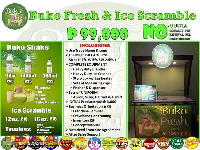 Buko Fresh and Ice Scramble 0917-1254451/ 0939-9163425