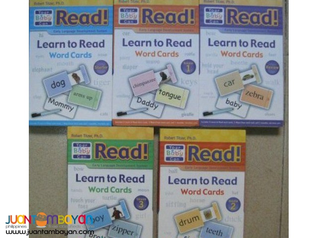 5 sets Flash Cards