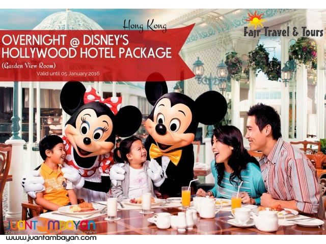 HONG KONG DISNEY HOLLYWOOD HOTEL PACKAGE