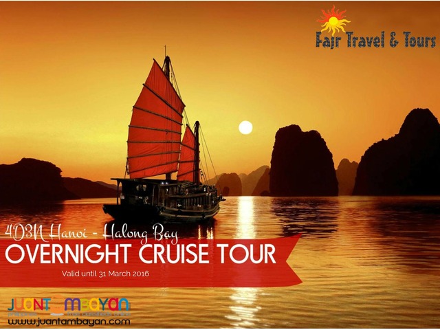 4D3N HANOI - HALONG BAY OVERNIGHT CRUISE TOUR