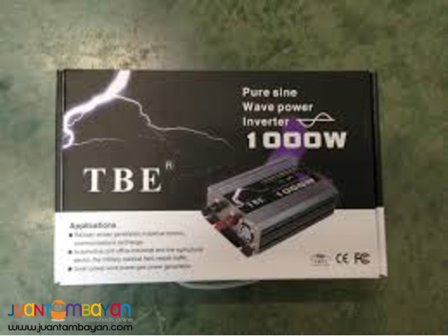 1000W Pure Sine Wave Inverter - TBE Power Inverter 1000W Pure Sine Wave Inverter - TBE Power Inverter