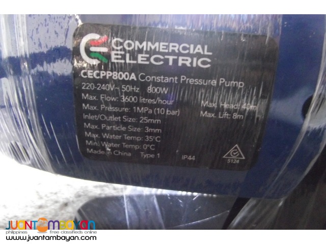 pump trasfer pump 220v 800wats brandnew