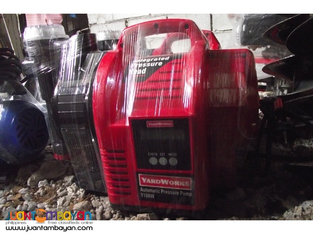 automatic pressure pump 220v 110wats