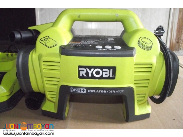 inflator and deflator ryobi 18v 