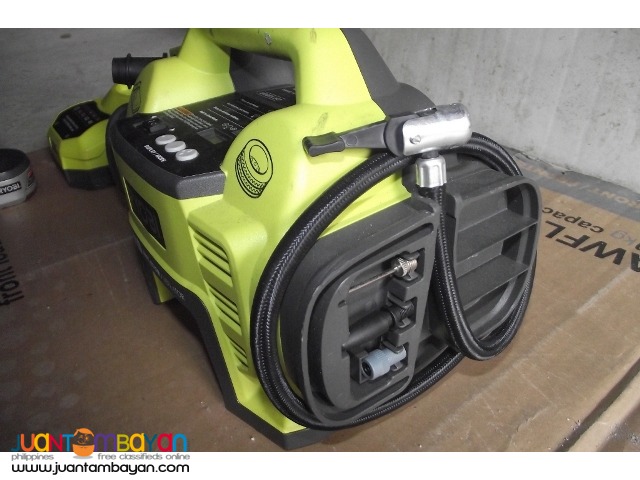 inflator and deflator ryobi 18v 