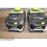 battery ryobi litium 18v 