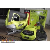jigsaw cordless 18v laser guided with battery and charger brandnew