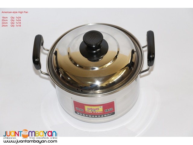 AMERICAN-STYLE HIGH PAN AMERICAN-STYLE HIGH PAN