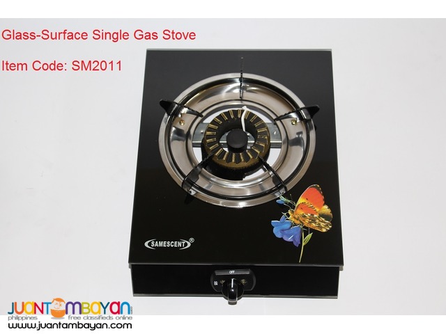 GLASS-SURFACE SINGLE GAS STOVE GLASS-SURFACE SINGLE GAS STOVE
