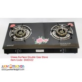 GLASS-SURFACE DOUBLE GAS STOVE