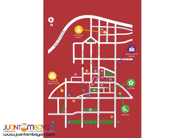 Avida Towers Turf BGC 1 bedroom for sale in Bonifacio Global City