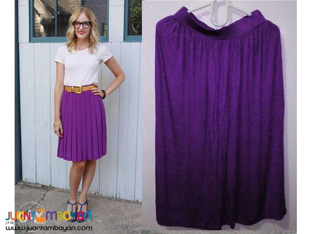 Purple Loose Skirt Purple Loose Skirt
