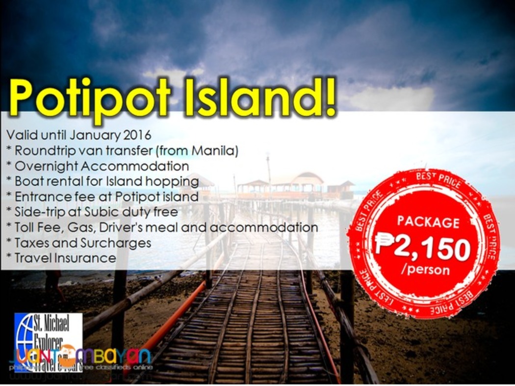 Affordable POTIPOT ISLAND 2d1n Affordable POTIPOT ISLAND 2d1n