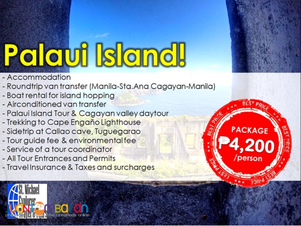 EXPLORE PALAUI ISLAND with CALLAO CAVE (EXCLUSIVE TOUR)