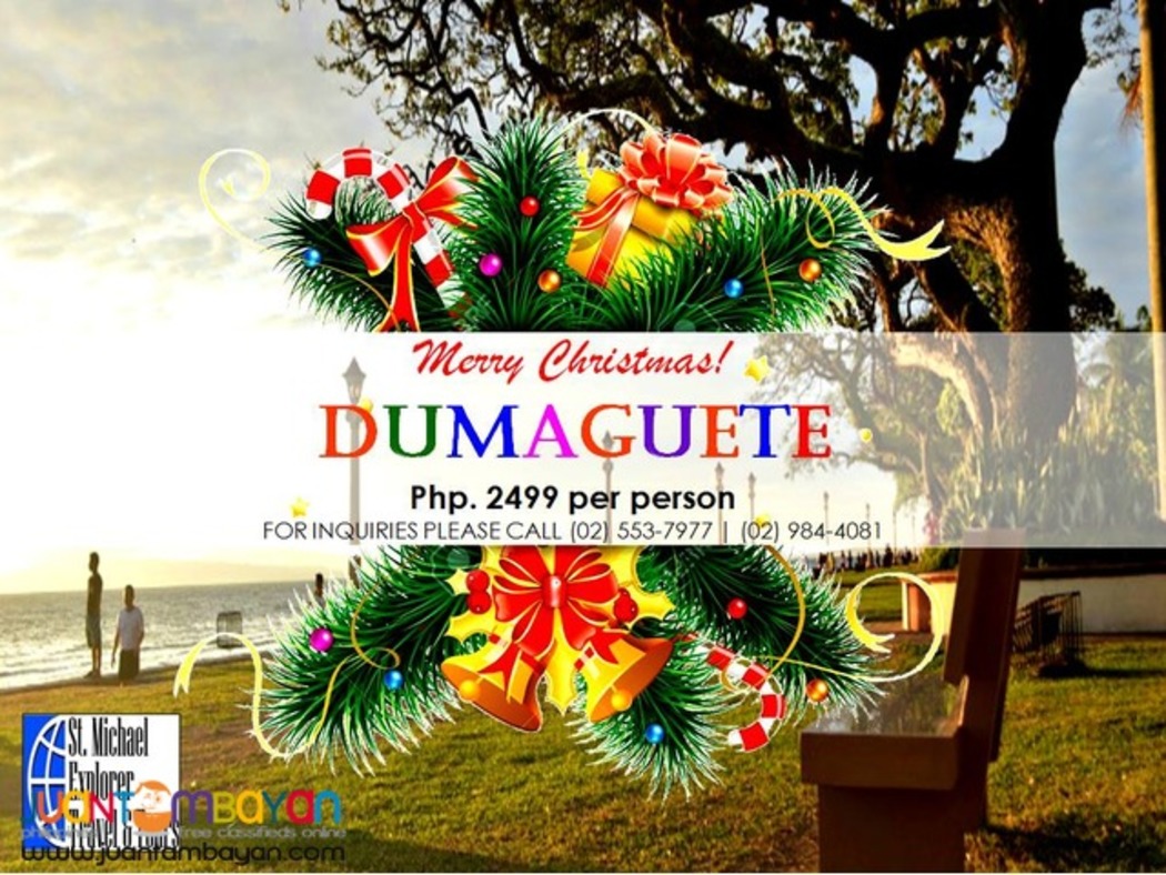 DUMAGUETE TOUR PACKAGE DUMAGUETE TOUR PACKAGE
