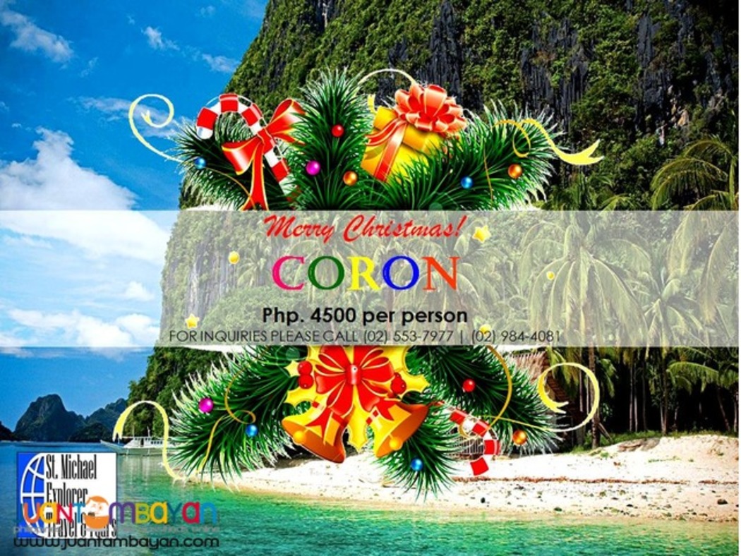 CORON TOUR PACKAGE