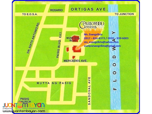 Res. lot for sale in Maybunga Pasig City Parkwood Greens