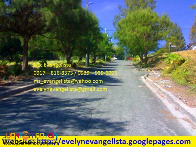 Res. lot for sale in Olalia Road Antipolo City Summer Hills