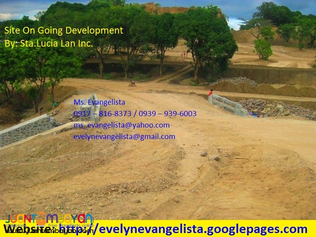 Res. lot for sale in Olalia Road Antipolo City Summer Hills