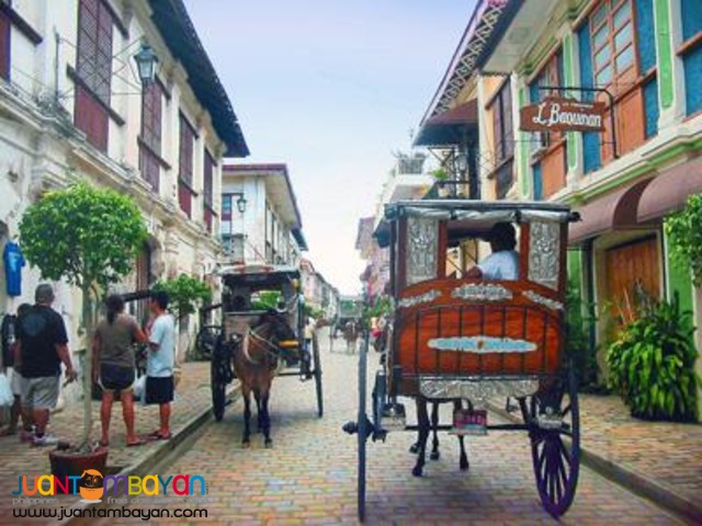 Ilocos tour package, Vigan tour and overnight	