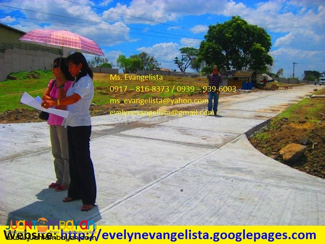 Res. lot for sale in Sta. Maria Bulacan - Glenwoods North