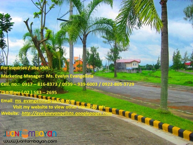 Res. lot for sale in Dasmarinas Cavite Southplains