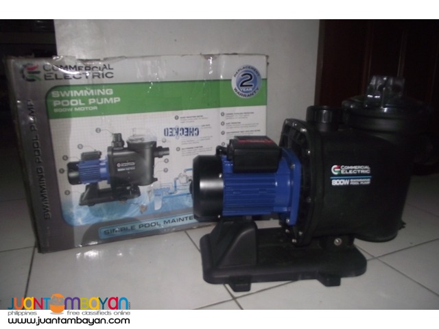 swimming pool pump 220v 800wats brandnew